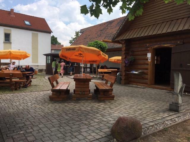 Karsdorf "Alte Schule" Im Burgenlandkreis Appartement Buitenkant foto